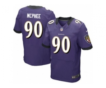 nike nfl jerseys baltimore ravens #90 Pernell McPhee Purple [Elite]