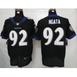 nike nfl jerseys baltimore ravens #92 ngata black[Elite]