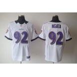 nike nfl jerseys baltimore ravens #92 ngata white[elite]