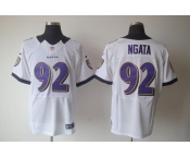 nike nfl jerseys baltimore ravens #92 ngata white[elite]