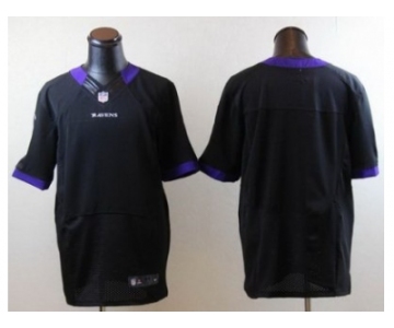 nike nfl jerseys baltimore ravens blank black[Elite]