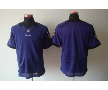 nike nfl jerseys baltimore ravens blank purple[Elite]