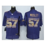 2015 new nike baltimore ravens #57 mosley purple strobe jerseys[limited]