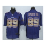 2015 new nike baltimore ravens #89 smith sr purple strobe jerseys[limited]