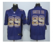 2015 new nike baltimore ravens #89 smith sr purple strobe jerseys[limited]