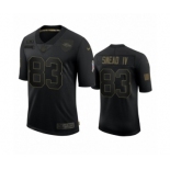 Baltimore Ravens #83 Willie Snead IV Black 2020 Salute To Service Limited Jersey