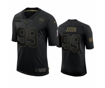 Baltimore Ravens #99 Matthew Judon Black 2020 Salute To Service Limited Jersey