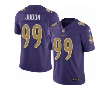 Men Nike Baltimore Ravens #99 Matt Judon Limited Purple Rush Vapor Untouchable NFL Jersey