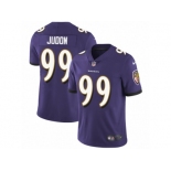 Men Nike Baltimore Ravens #99 Matt Judon Purple Team Color Vapor Untouchable Limited Player NFL Jersey