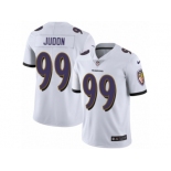 Men Nike Baltimore Ravens #99 Matt Judon White Vapor Untouchable Limited Player NFL Jersey