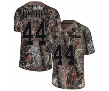 Men's Baltimore Ravens #44 Marlon Humphrey Limited Camo Rush Realtree Football Jersey