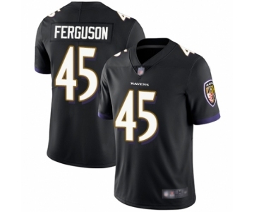 Men's Baltimore Ravens #45 Jaylon Ferguson Black Alternate Vapor Untouchable Limited Player Football Jersey