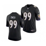 Men's Baltimore Ravens #99 Odafe Oweh Black 2021 Limited Football Jersey