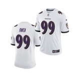 Men's Baltimore Ravens #99 Odafe Oweh White 2021 Limited Football Jersey