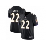 Men's Nike Baltimore Ravens #22 Jimmy Smith Vapor Untouchable Limited Black Alternate NFL Jersey