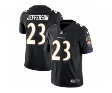 Men's Nike Baltimore Ravens #23 Tony Jefferson Vapor Untouchable Limited Black Alternate NFL Jersey