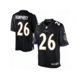 Men's Nike Baltimore Ravens #26 Marlon Humphrey Limited Black Alternate NFL Jersey