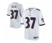 Men's Nike Baltimore Ravens #37 Javorius Allen Limited White NFL Jersey