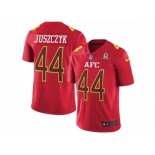 Men's Nike Baltimore Ravens #44 Kyle Juszczyk Limited Red 2017 Pro Bowl NFL Jersey