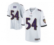 Men's Nike Baltimore Ravens #54 Zach Orr Limited White NFL Jersey