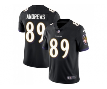 Nike Baltimore Ravens #89 Mark Andrews Black Alternate Men Stitched NFL Vapor Untouchable Limited Jersey