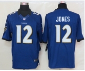 nike nfl jerseys baltimore ravens #12 jones purple[nike limited]