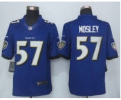 nike nfl jerseys baltimore ravens #57 mosley purple[nike Limited]