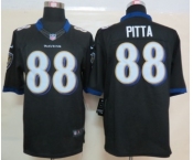 nike nfl jerseys baltimore ravens #88 pitta black[nike limited]