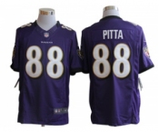 nike nfl jerseys baltimore ravens #88 pitta purple[nike limited]