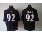 nike nfl jerseys baltimore ravens #92 ngata black[nike limited]