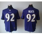 nike nfl jerseys baltimore ravens #92 ngata purple[nike limited]