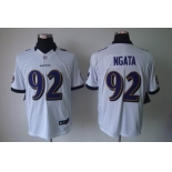 nike nfl jerseys baltimore ravens #92 ngata white[nike limited]