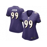 Women Nike Baltimore Ravens #99 Matt Judon Game Purple Team Color NFL Jersey