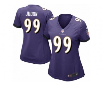 Women Nike Baltimore Ravens #99 Matt Judon Game Purple Team Color NFL Jersey