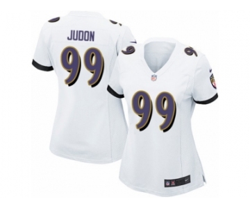 Women Nike Baltimore Ravens #99 Matt Judon Game White NFL Jersey