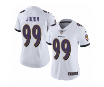 Women Nike Baltimore Ravens #99 Matt Judon White Vapor Untouchable Limited Player NFL Jersey