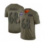 Women's Baltimore Ravens #68 Matt Skura Limited Camo 2019 Salute to Service Football Jersey