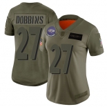 Women's Nike Ravens #27 J.K. Dobbins Camo Stitched NFL Limited 2019 Salute To Service Jersey