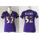 nike women jerseys baltimore ravens #52 r.lewis purple jerseys