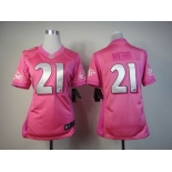 nike women nfl jerseys baltimore ravens #21 webb pink[nike love's]