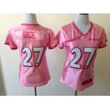 nike women nfl jerseys baltimore ravens #27 ray rice pink[2012 nike love]