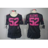 nike women nfl jerseys baltimore ravens #52 r.lewis dk.grey[breast cancer awareness]