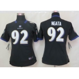 nike women nfl jerseys baltimore ravens #92 ngata black[nike]