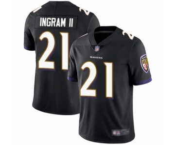 Youth Baltimore Ravens #21 Mark Ingram II Black Alternate Vapor Untouchable Limited Player Football Jersey