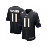 Youth Nike Baltimore Ravens #11 Breshad Perriman Game Black Alternate NFL Jersey