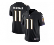 Youth Nike Baltimore Ravens #11 Breshad Perriman Vapor Untouchable Limited Black Alternate NFL Jersey