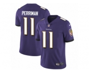 Youth Nike Baltimore Ravens #11 Breshad Perriman Vapor Untouchable Limited Purple Team Color NFL Jersey