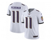 Youth Nike Baltimore Ravens #11 Breshad Perriman Vapor Untouchable Limited White NFL Jersey