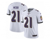 Youth Nike Baltimore Ravens #21 Lardarius Webb Vapor Untouchable Limited White NFL Jersey