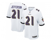 Youth Nike Baltimore Ravens #21 Tony Jefferson White Stitched NFL New Elite Jersey